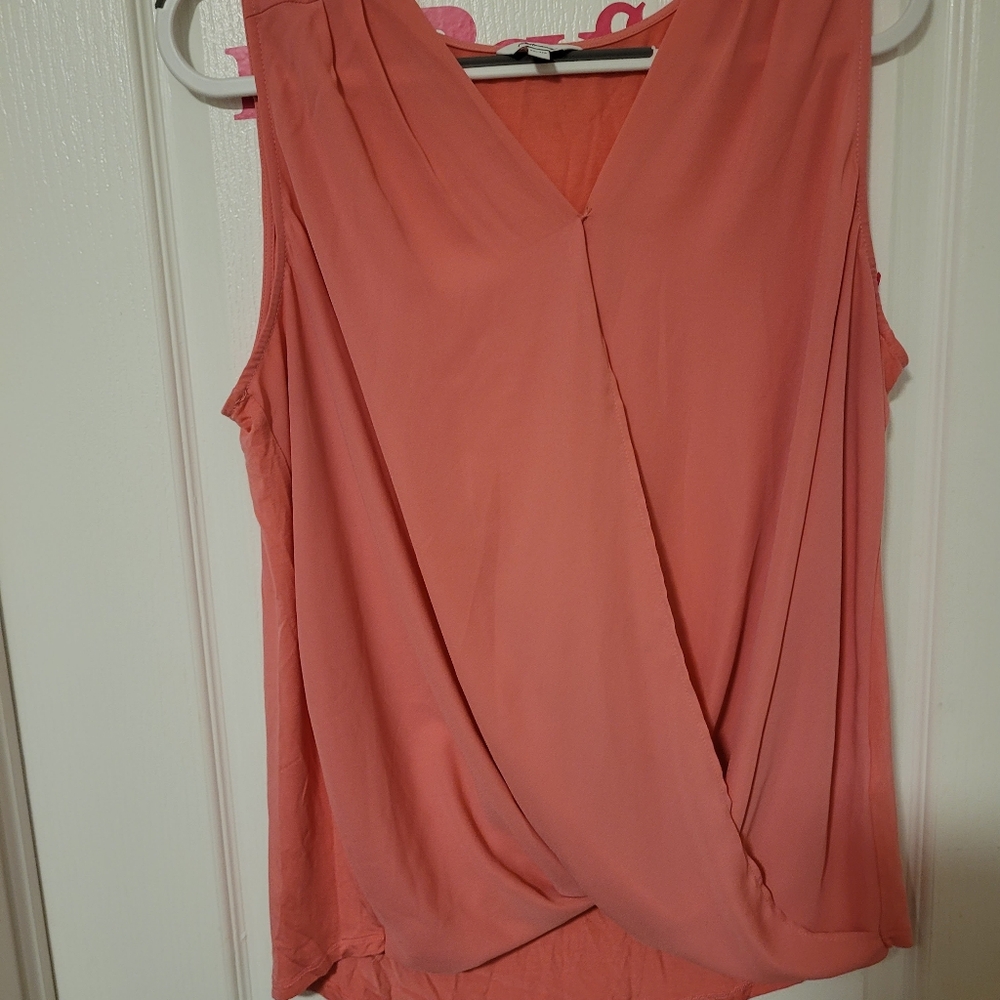 (XXL)  Sleeveless Blouse